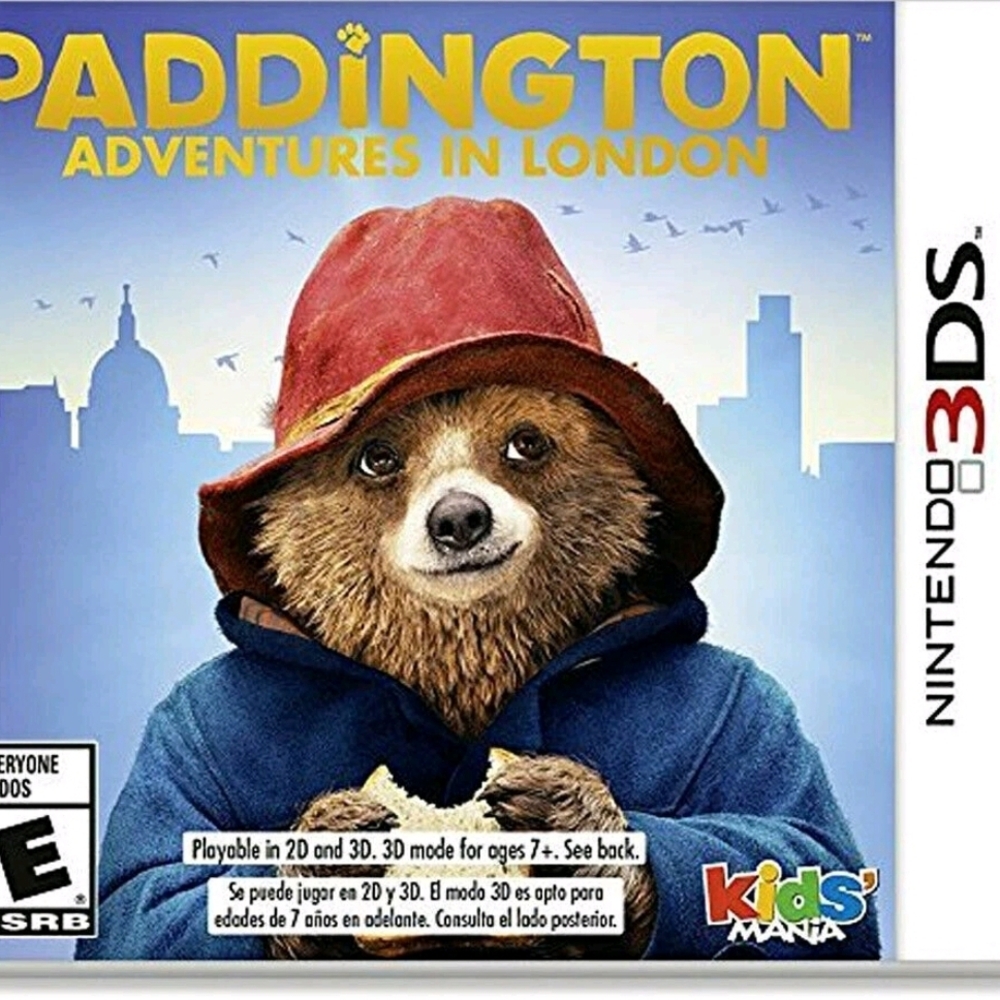 Paddington Adventures in London - Nintendo 3DS Game EUC
